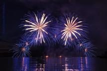 Petr Stejskal,  řecký soutěžní ohňostroj, brněnská přehrada 2014 